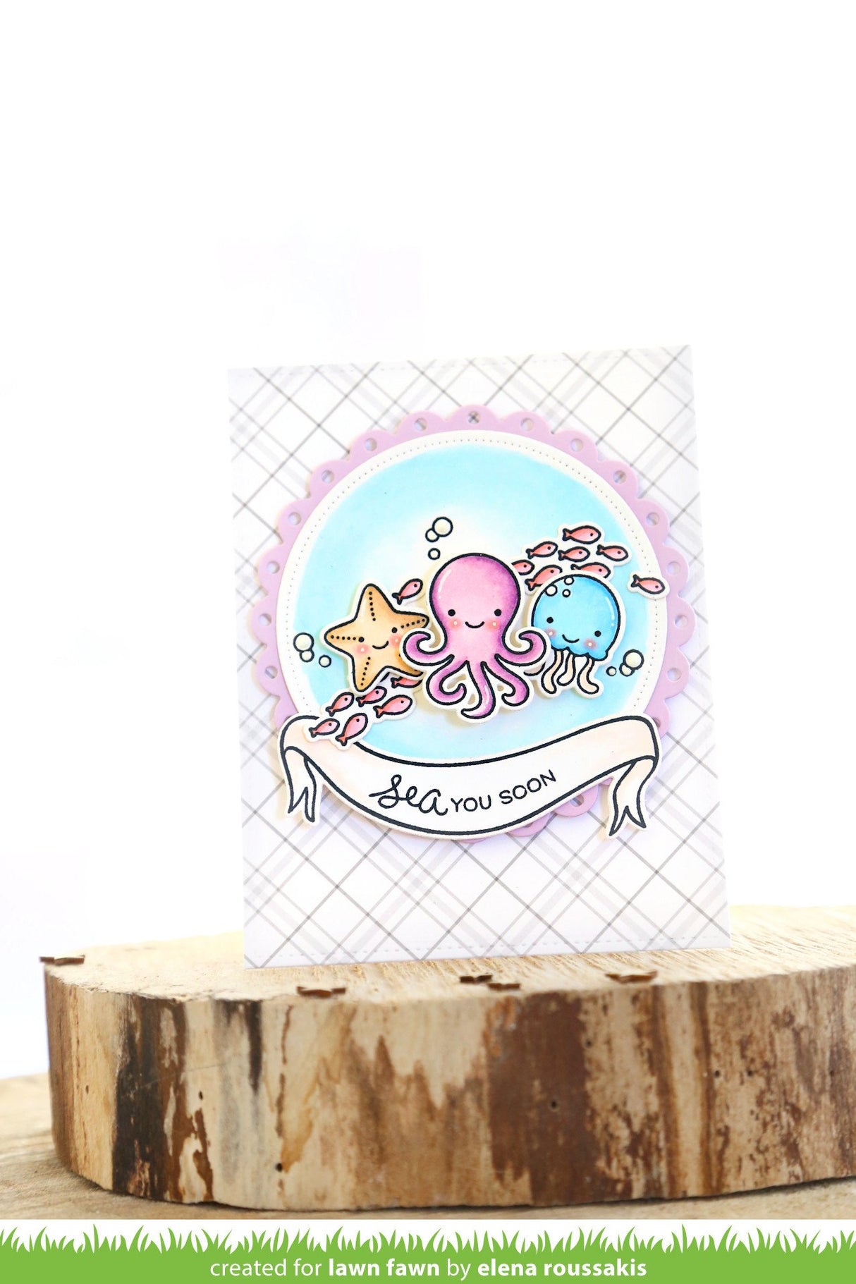 fancy scalloped circle stackables