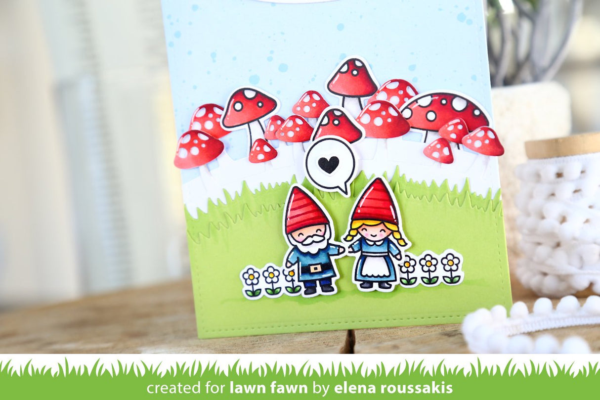mushroom border