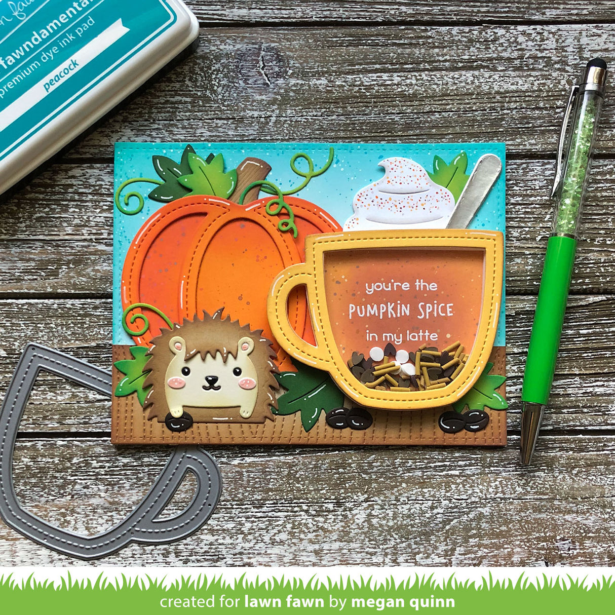 outside in stitched mug
