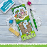 outside in stitched thought bubble stackables
