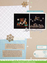 winter big scripty words