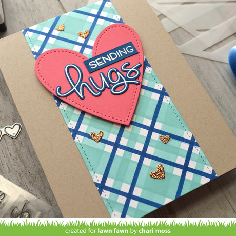 plaid stencils