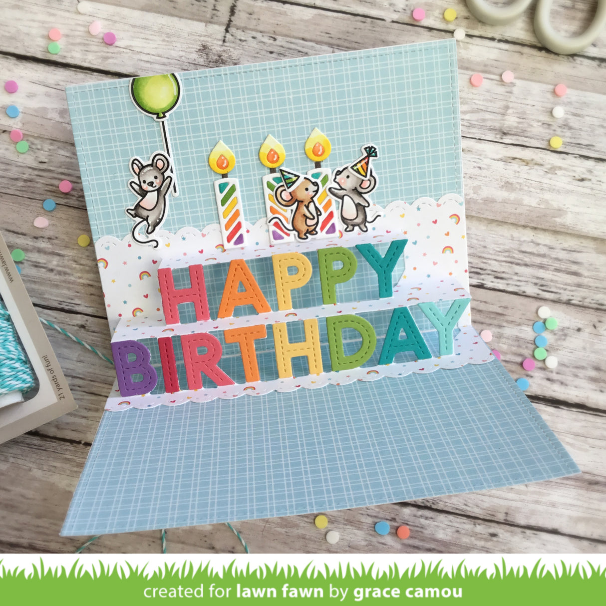 pop-up happy birthday