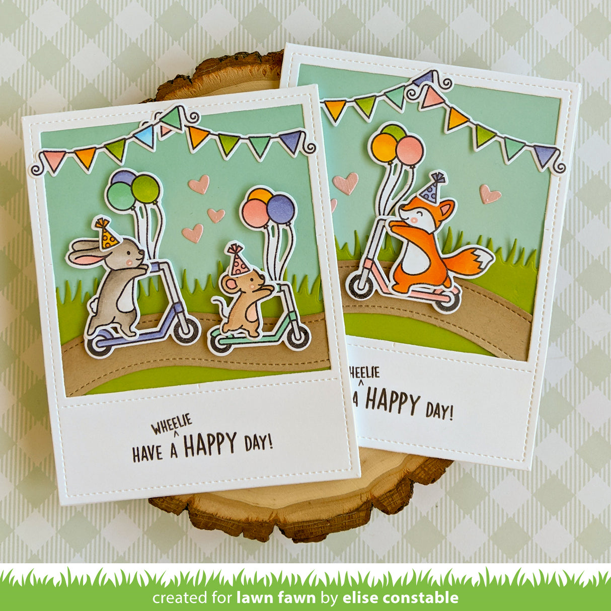 scootin' by