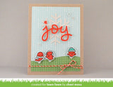 stitched snowflakes