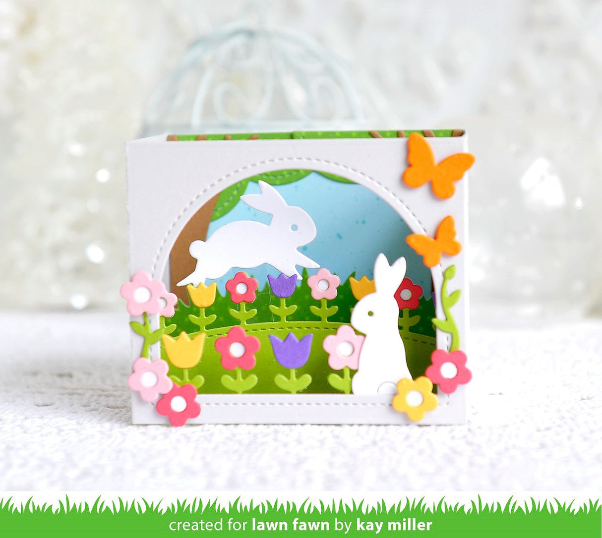 _shadow box card spring add-on_