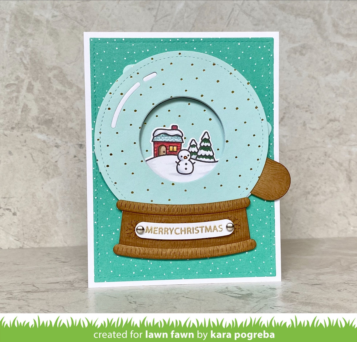 magic iris snow globe add-on