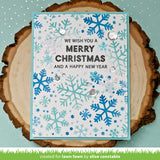snowflake background stencils
