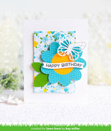 stitched flower frame