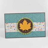 stitched leaves