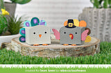 tiny gift box peacock and turkey add-on