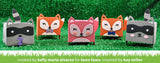tiny gift box raccoon and fox add-on