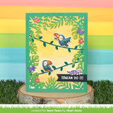 tropical leaves backdrop