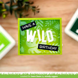 tropical leaves background stencils