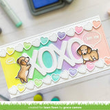 valentine hearts border