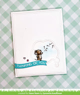 outside in stitched thought bubble stackables