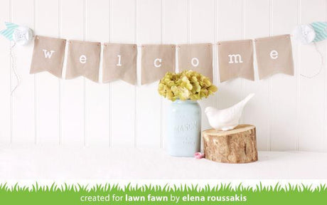 stitched party banners